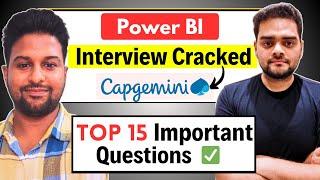 TOP 15 Power BI/SQL Interview Questions |  Got Selected at Capgemini