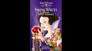 Opening to Snow White and the Seven Dwarfs UK VHS (2001)