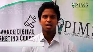 PIMS Review - Arun | Digital Marketing Course Review