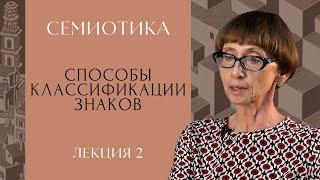 Способы классификации знаков | СЕМИОТИКА | РХГА |