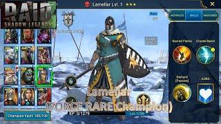 [*/\*] RAID: Shadow Legends - Unlocking Lamellar (FORCE RARE Champion)