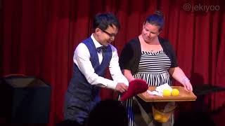 Comedy magic by Hilarious magician Jeki Yoo