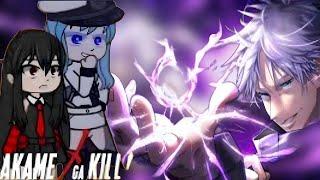 Akame Ga Kill React to as Tatsumi Satoru Gojo || Tiktoks || GC