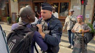 Police push back anti-Macky Sall protesters outside Paris summit | AFP