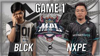 BLACKLIST INTERNATIONAL VS NEXPLAY EVOS | GAME 1 | MPL PHILIPPINES SEASON 8