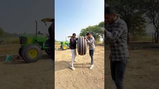 Johndeer 5050d se first stunt in Mp tochan king   #minivlog #vlog #shorts #shortsvideo #guruveer