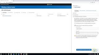 Windows Admin Center Installation und Konfiguration - NEU