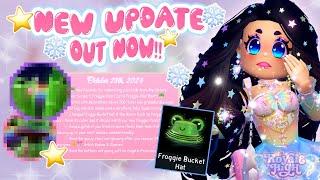 NEW UPDATE OUT NOW FROGGIE SET AND MORE | Royale High