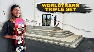 Skating the WorldTrans Triple Set! - Spot History Ep. 33