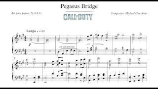 Call of duty - Pegasus Bridge || Piano Version 