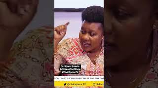 Dr.Sarah Bireete  https://youtu.be/A6rZhKTHNoU?si=9bln-2XXZ9BeIUSU #civicspacetv #citizenschatshow