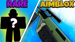 The RAREST SKIN in Aimblox (Roblox)