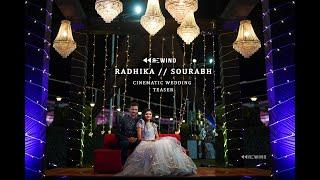 Best Cinematic Wedding Teaser | Radhika X Sourabh | Rewind Media Pune | MARWADI WEDDING  | JALNA