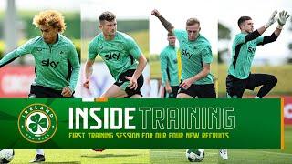 First training session for our 4 new recruits  | Inside Training