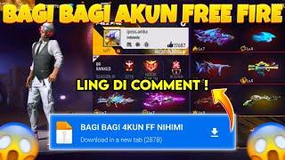 BAGI BAGI AKUN FF SULTAN TERBARU | NIHIMI FF