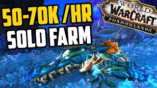 50-70k Gold per Hour SOLO Goldfarm - Shadowlands Goldfarm