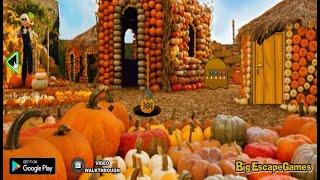 Big Pumpkin Garden Girl Escape walkthrough Bigescapegames.