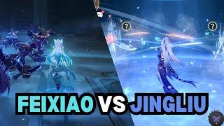 FEIXIAO VS JINGLIU TECHNIQUE COMPARISON! | Honkai Star Rail