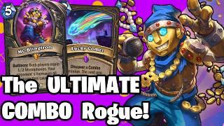 Blingtron OTK Rogue Feels Pretty SLICK! Great Dark Beyond Hearthstone Rogue Deck