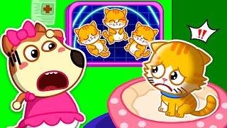 Three Little Kittens Song Wolfoo Kids Songs Baby Wolfoo Nursery Rhymes & Kids Song