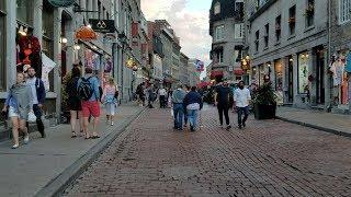 Montreal Old City First Person Walking