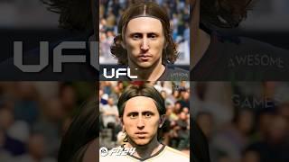 UFL vs EA FC 24 - Player Faces Comparison ft. #ronaldo #modric #immobile #ufl #eafc24 #fc24