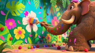 Ellie the Echo Elephant | Fun Baby Song with Elephants, Echoes, and Musical Adventures