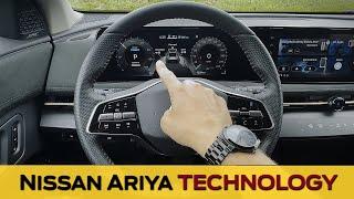 Nissan Ariya Steering Wheel and Cluster (2023-2024 models)