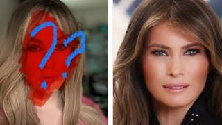 Liberal Drag Queen Recreates Melania Trump's Iconic Makeup Look