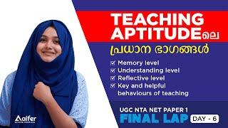 Teaching aptitude | UGC NET Exam | Paper 1 | Final Lap