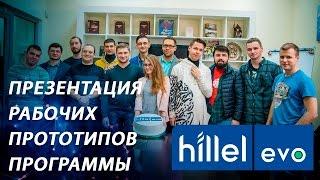 Презентация рабочих прототипов программы Hillel Evo | Компьютерная школа Hillel