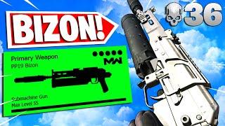 the PP19 BIZON in WARZONE SEASON 6 is INSANE!  (BEST PP19 BIZON CLASS SETUP/LOADOUT!)