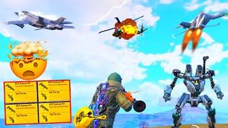 M202+RPG-7 vs Fighter JET | Robot & Fighter Jet War Destroy PAYLOAD 3.0 PUBG Mobile