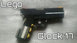 Lego Glock 17 + (Глушитель, магазин 33, фонарик)