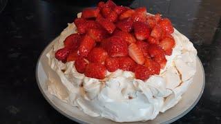 Strawberry Pavlova