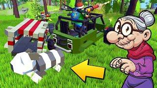  БАНДИТЫ УКРАЛИ БАБКИНОГО КОТА  МУЛЬТИК в Scrap Mechanic  СКРАП МЕХАНИК 