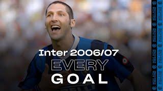 EVERY GOAL! | INTER 2006/07 | Materazzi, Crespo, Ibrahimovic, Adriano, Figo and many more... 