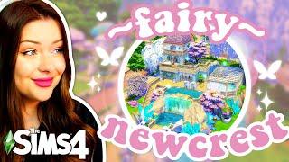 Building an ENTIRE WORLD for Fairies in The Sims 4 // Fairy Newcrest ‍️