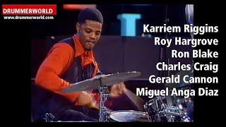 Miguel Anga Diaz: Percussion Solo - Karriem Riggins: Drum Solo - Roy Hargrove - 1996 - Switzerland