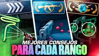 ¡Una COSA para MEJORAR por CADA RANGO que EXISTE (AIM, STRATS, ETC) | CS:GO