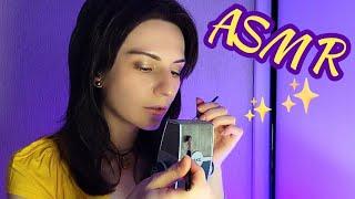 ASMR Close mouth sounds, unintelligible whisper + mic brushing