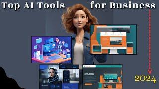 Top 10 AI tools for business that you must try / Business AI tools - 2024 / Furotechz