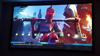 How to get a fortnite theme background (PS4)