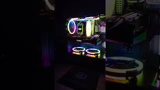 JM Pulse 71 Ryzen 5 5600X White/Black RGB gaming PC