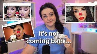 LIVE CHAT - Why the 2016 Beauty Guru Boom is Never Coming Back (we need to let it go)