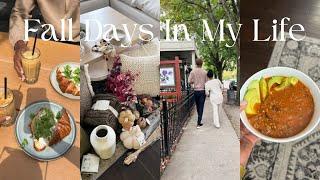 FALL DAYS IN MY LIFE VLOG | HUBBY GETS HAIR SHAVED, HOMEMADE CHILI, FALL SHOPPING & DECOR + MORE !!