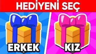 Hediyeni Seç  Erkek VS Kız Özel 