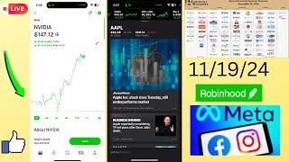 Robinhood Options Trading Portfolio | NVDA, AAPL, AMZN, GOOGL, TSLA, MSFT | #Qqq #Spy #Robinhood