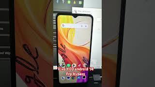 Vivo Y03 frp bypass android 14