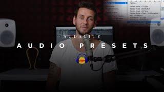 HOW TO: Install, Save & Apply Audio/Macro Presets in AUDACITY